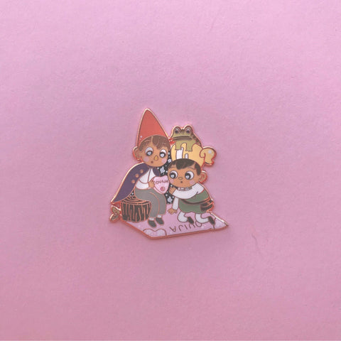 Wirt and Greg Ouijaboard Enamel Pin