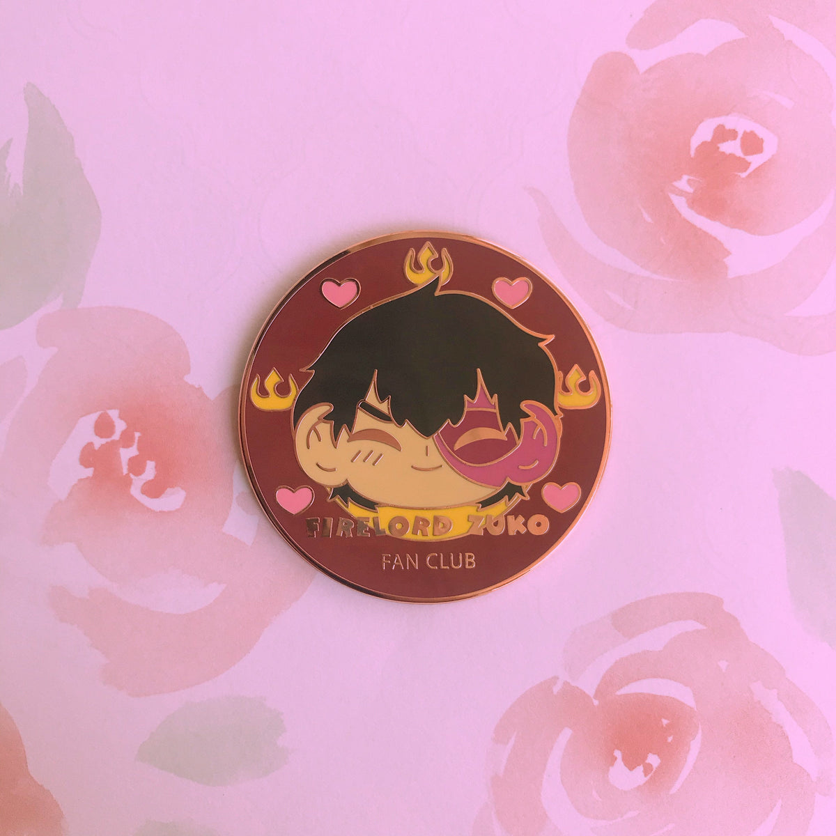 Zuko selling Enamel Pin