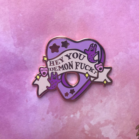 Hey You Demon Fuck! BF Unsolved Pin