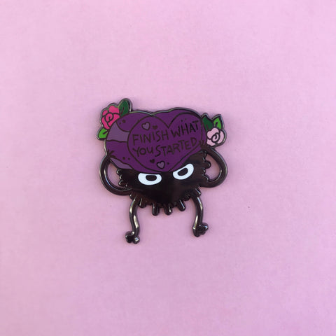 Soot Sprite Finished What You Started Pin