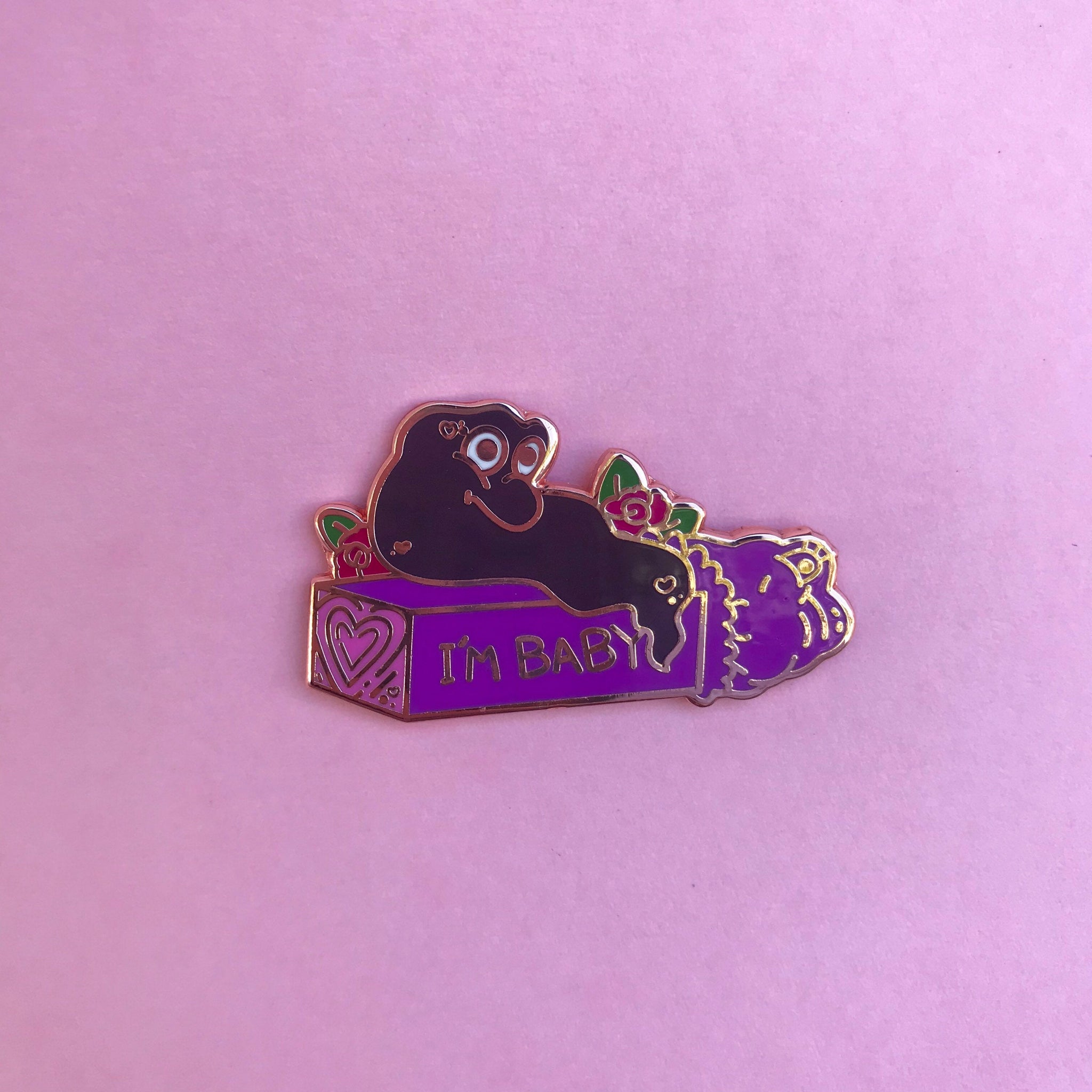 I'm Baby Relic Enamel Pin