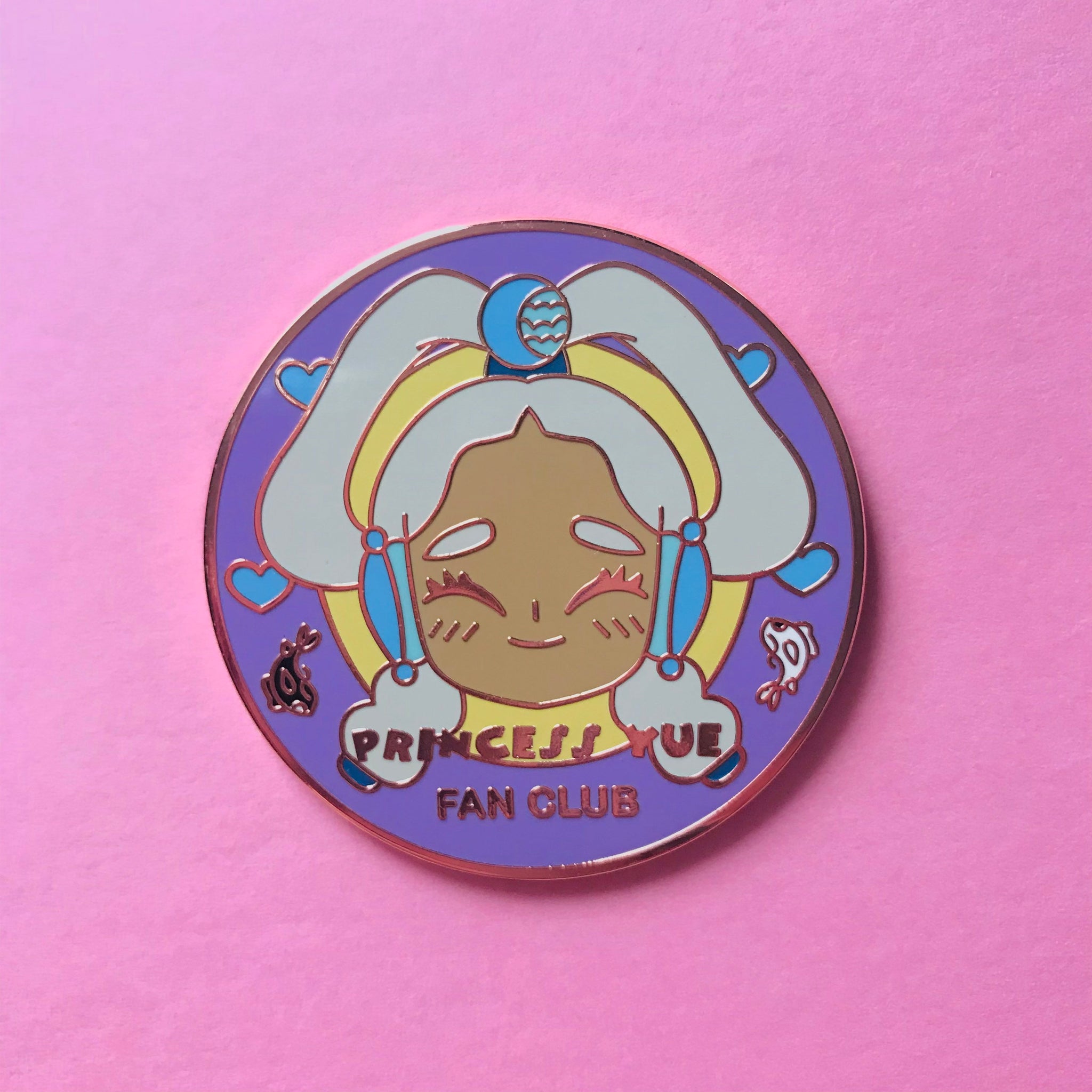 Princess Yue Fan Club Enamel Pin