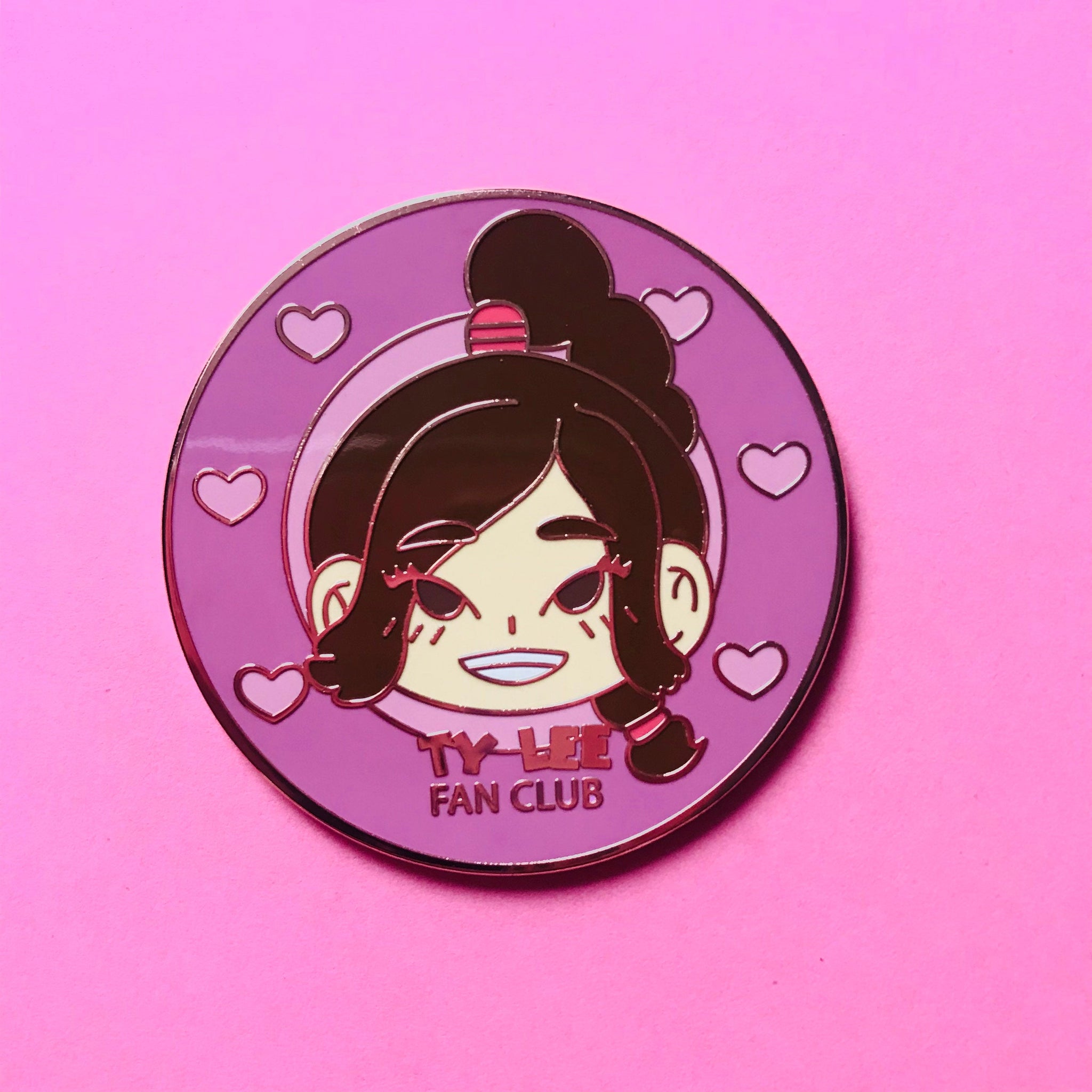 Ty Lee Fan Club Enamel Pin