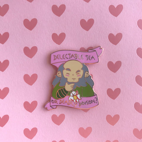 Uncle Iroh Poison or Delectable Tea Pin