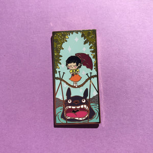 Haunted Mansion X Ghibli My Neighbor Totoro Pin