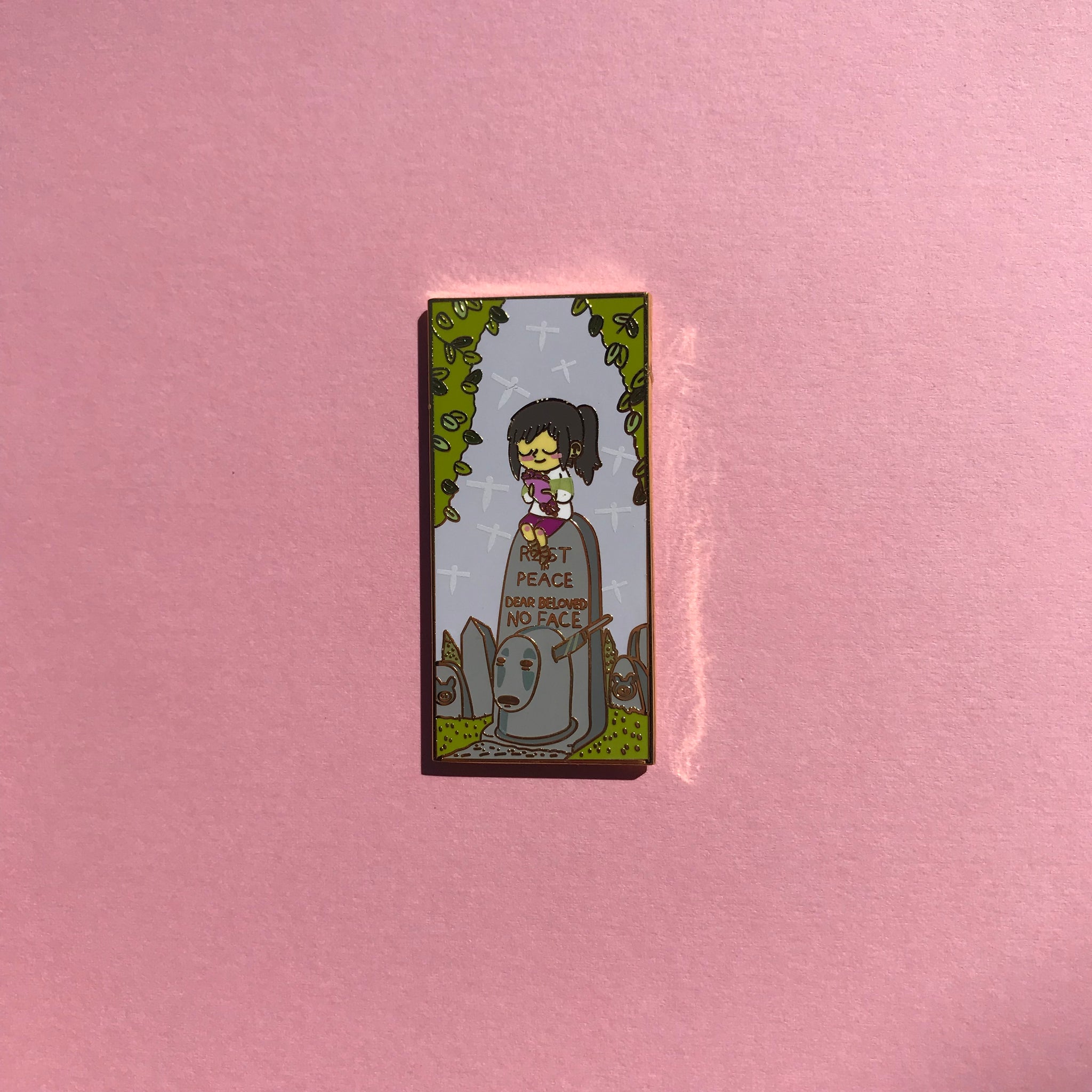 Haunted Mansion X Ghibli Spirited Away Pin